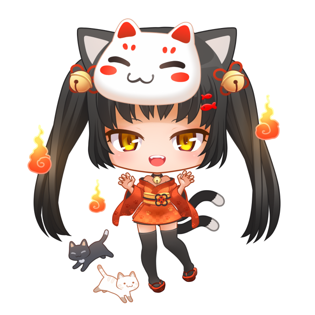 Nyao Nyanko Stickers messages sticker-10