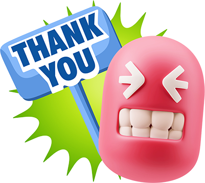 3D Thank You, Sorry, Never Mind, It's Okay! messages sticker-6