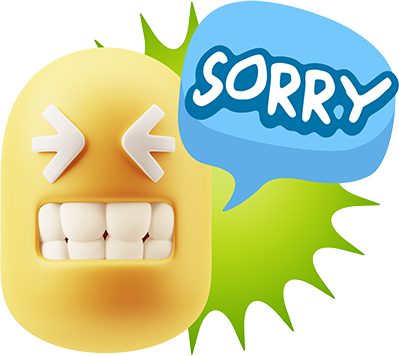 3D Thank You, Sorry, Never Mind, It's Okay! messages sticker-7
