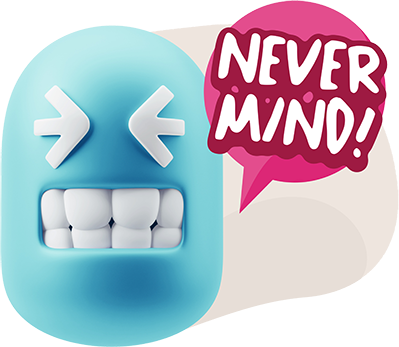 3D Thank You, Sorry, Never Mind, It's Okay! messages sticker-1