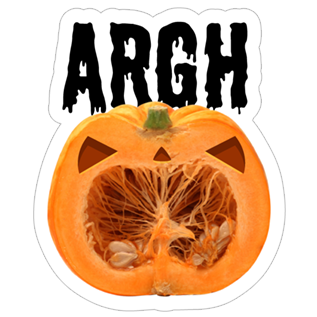 Crazy Pumpkin - Halloween Stickers for iMessage messages sticker-2