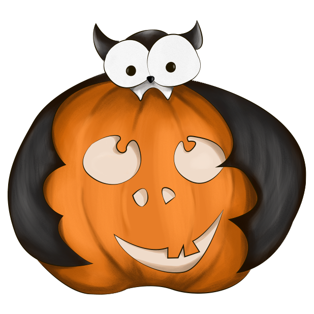 Halloween Pumpkin Original messages sticker-1
