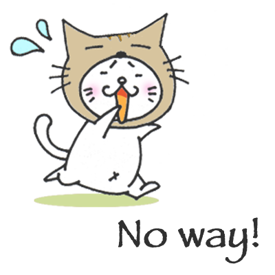 Kitty Cat Mayuneko Stickers Free messages sticker-6