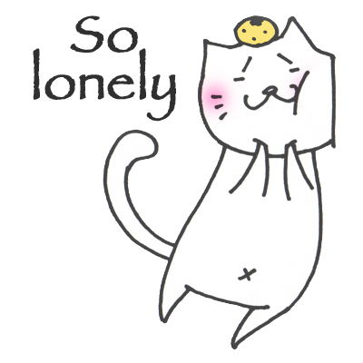 Kitty Cat Mayuneko Stickers Free messages sticker-10