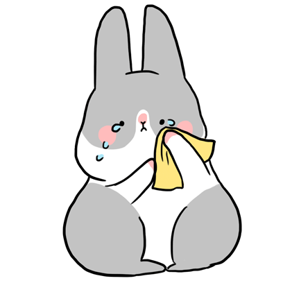 芝麻兔 messages sticker-8