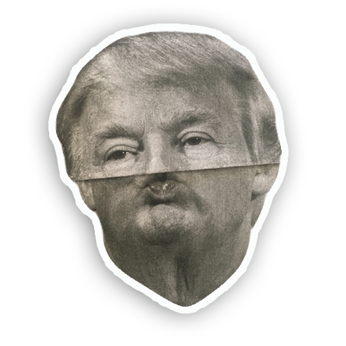 Trump Folds messages sticker-3