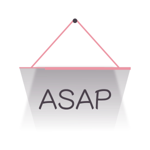 Hang a Sign! (Pink/Dark Violet) messages sticker-2