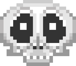 Pixel Skull Stickers For iMessage messages sticker-10