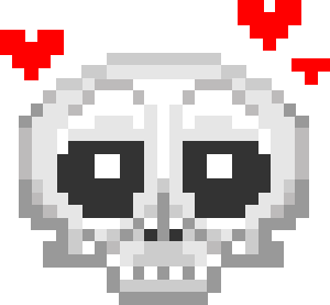 Pixel Skull Stickers For iMessage messages sticker-2