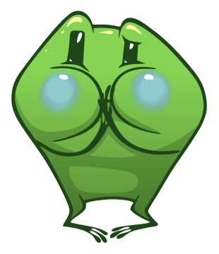 Frog Emotion Cute Sticker messages sticker-10