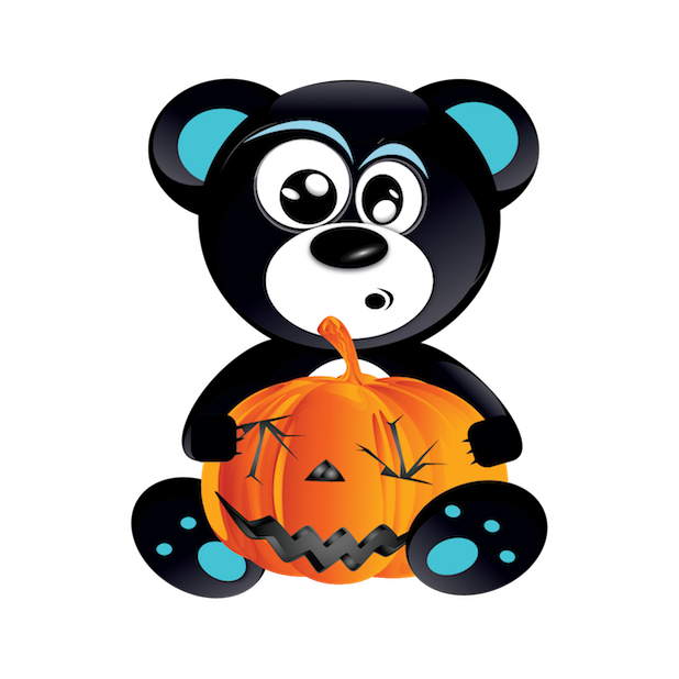 Halloween & Baddy Bear messages sticker-10