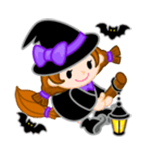 Beauty Halloween messages sticker-7
