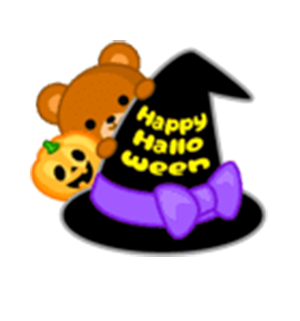 Beauty Halloween messages sticker-2