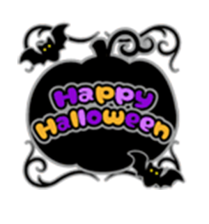 Beauty Halloween messages sticker-3