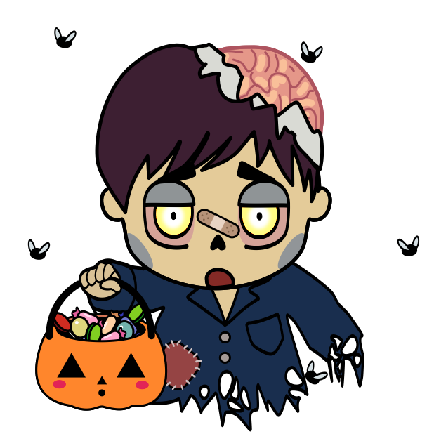 Halloween Animated Kawaiimoji Sticker Pack messages sticker-2