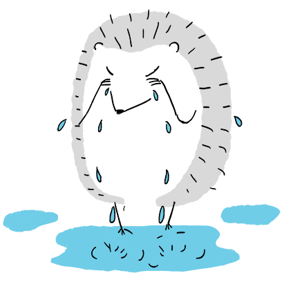 Mr. Hedgehog Animated Stickers messages sticker-7