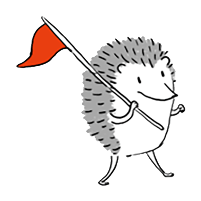 Mr. Hedgehog Animated Stickers messages sticker-9
