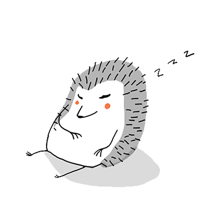 Mr. Hedgehog Animated Stickers messages sticker-10