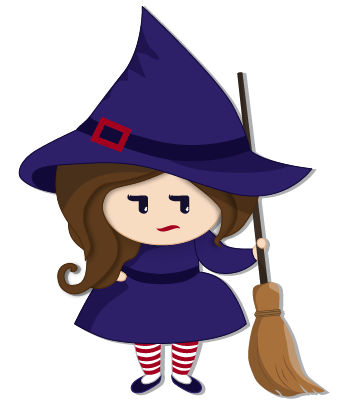 Halloween Witch messages sticker-3