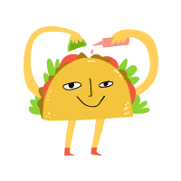 Taco Spin Stickers messages sticker-2