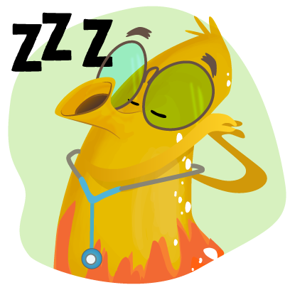 Doctor Justabout and the Human body messages sticker-3