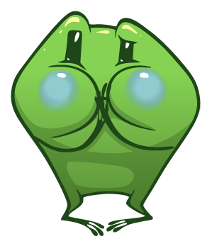 Cute Frog Sticker for iMessage #1 messages sticker-1