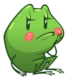 Cute Frog Sticker for iMessage #1 messages sticker-5