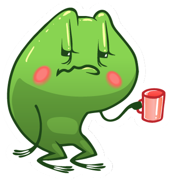 Cute Frog Sticker for iMessage #1 messages sticker-4