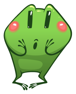 Cute Frog Sticker for iMessage #1 messages sticker-3