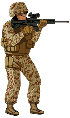 USMC Stickers messages sticker-7