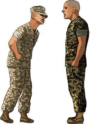 USMC Stickers messages sticker-5