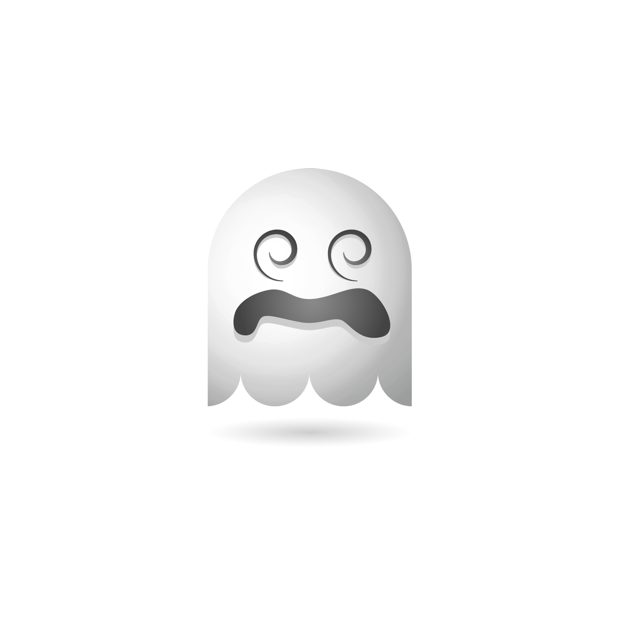 Ghosty Emoji messages sticker-11