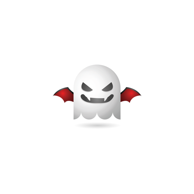 Ghosty Emoji messages sticker-8