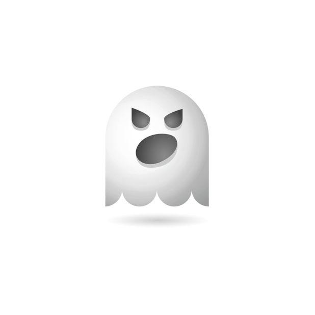 Ghosty Emoji messages sticker-7