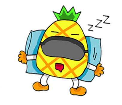 Devil Pine - Cutest pineapple stickers messages sticker-7