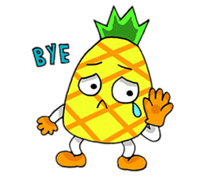 Devil Pine - Cutest pineapple stickers messages sticker-10