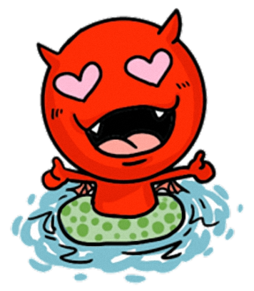 Little Devil Sticker messages sticker-3