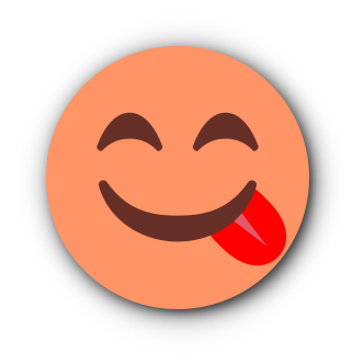 ORANGE Emoji • Stickers for iMessage messages sticker-1