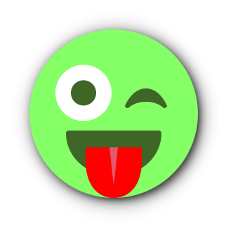 GREEN Emoji • Stickers for iMessage messages sticker-8