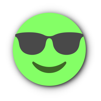 GREEN Emoji • Stickers for iMessage messages sticker-4
