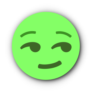 GREEN Emoji • Stickers for iMessage messages sticker-5