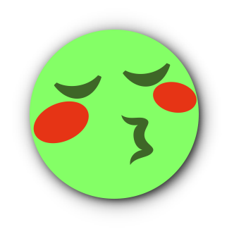 GREEN Emoji • Stickers for iMessage messages sticker-6