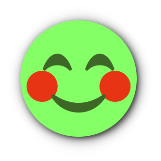 GREEN Emoji • Stickers for iMessage messages sticker-0