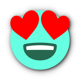 TURQUOISE Emoji • Stickers for iMessage messages sticker-3