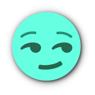 TURQUOISE Emoji • Stickers for iMessage messages sticker-5