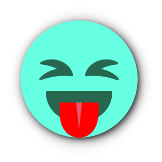 TURQUOISE Emoji • Stickers for iMessage messages sticker-9
