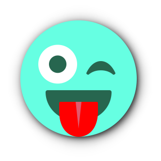 TURQUOISE Emoji • Stickers for iMessage messages sticker-8