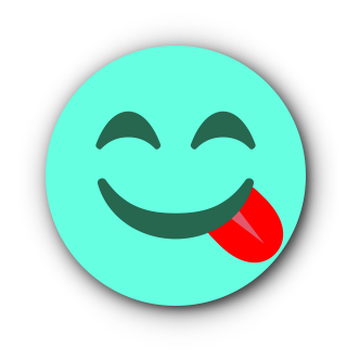 TURQUOISE Emoji • Stickers for iMessage messages sticker-1