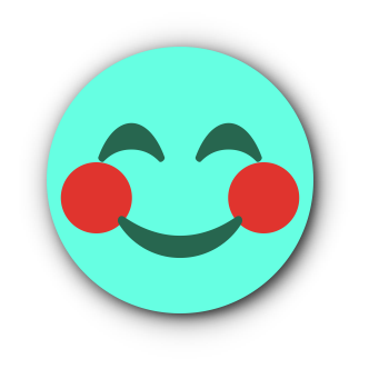 TURQUOISE Emoji • Stickers for iMessage messages sticker-0