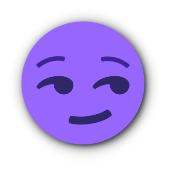 PURPLE Emoji • Stickers for iMessage messages sticker-5